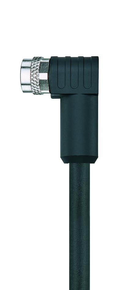 M8, female, angled, 8 poles, M8, male, angled, 8 poles, shielded, sensor-/actuator cable