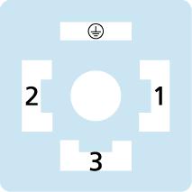 Ventilstecker, Bauform A, gewinkelt, 3+PE, M12, Stecker, gerade, 4+PE, Sensor-/Aktorleitung
