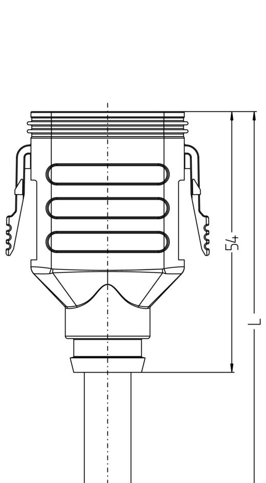 ET, 母头, 直型, 12针脚, ET, 公头, 直型, 12针脚, Mobile Automation