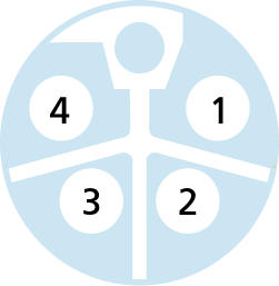 M12, Buchse, gerade, 4-polig, L-codiert, M12, Stecker, gewinkelt, 4-polig, L-codiert, POWER