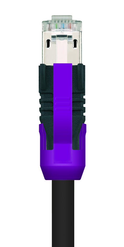 Unlocking clip, RJ45, violet, QTY 10