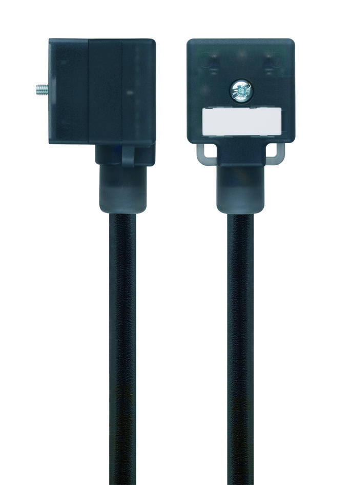 阀连接器, 防护类型 A, 2+PE, 传感器/执行器电缆