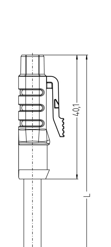 ETM, female, straight, 2 poles, ETM, female, straight, 2 poles, Mobile Automation